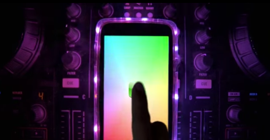 The Glowme smartphone case makes every notification a light show
