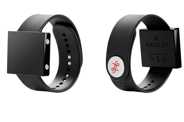 The Basslet jams out on the wrist to make you feel the beat