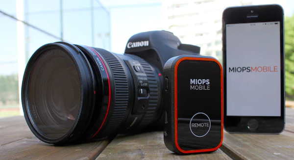 Miops Mobile offers new ways to operate your camera from your phone