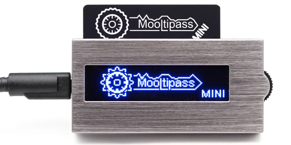Mooltipass Mini portable protects pesky passwords