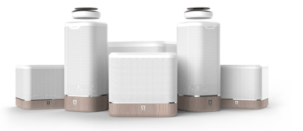 Spaco compact speakers save space and work via voice control
