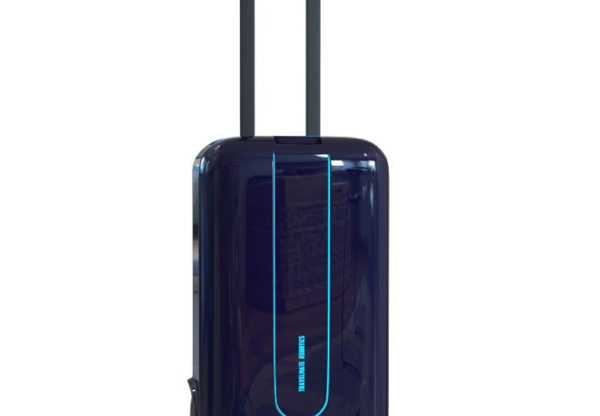 The Travelmate suitcase stalks you through airports